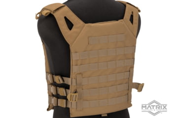 Image of Matrix Level-1 Plate Carrier with Integrated Magazine Pouches, Tan, VE-49-T