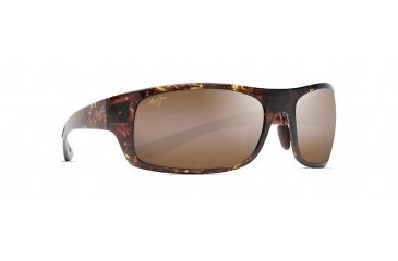 Image of Maui Jim Big Wave Wrap  Sunglasses,Olive Tortoise,HCL Bronze Lens H440-15T