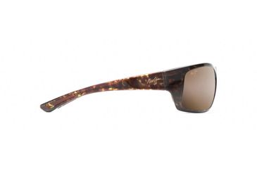 Image of Maui Jim Big Wave Wrap  Sunglasses,Olive Tortoise,HCL Bronze Lens H440-15T