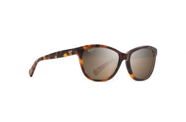 Image of Maui Jim Canna Polarized Cat Eye  Sunglasses,Mocha Tortoise,HCL Bronze Lens HS769-10E
