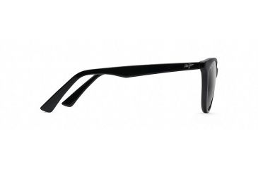 Image of Maui Jim Cathedrals Polarized Classic  Sunglasses,Gloss Black,Neutral Grey Lens GS782-02