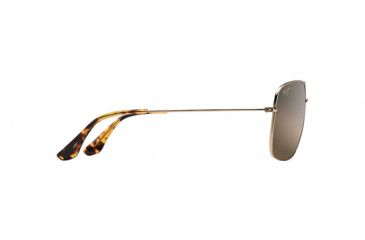 Image of Maui Jim Cook Pines Polarized Aviator  Sunglasses,Gold,HCL Bronze Lens HS774-16