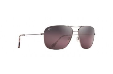 Image of Maui Jim Cook Pines Polarized Aviator  Sunglasses,Rose Gold,Maui Rose Lens RS774-16R