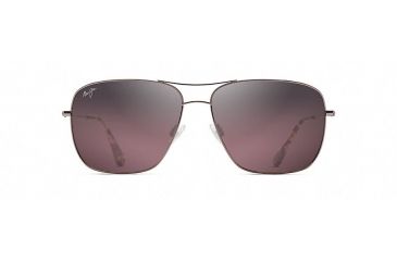 Image of Maui Jim Cook Pines Polarized Aviator  Sunglasses,Rose Gold,Maui Rose Lens RS774-16R