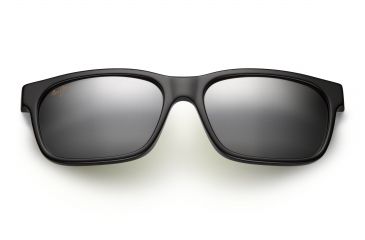 Image of Maui Jim Eh Brah Sunglasses, Neutral Grey, Gloss Black 284-02