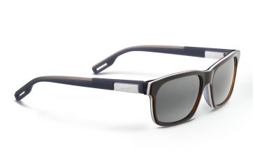 Image of Maui Jim Eh Brah Sunglasses, Neutral Grey, Tortoise with White &amp; Blue 284-57