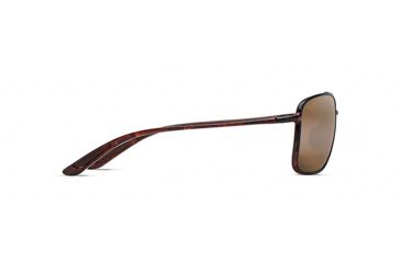 Image of Maui Jim Kaupo Gap Polarized Aviator  Sunglasses,Tortoise,HCL Bronze Lens H437-10