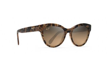 Image of Maui Jim Ku'uipo Polarized Cat Eye Sunglasses, Caramel, Caramel HS799-18A
