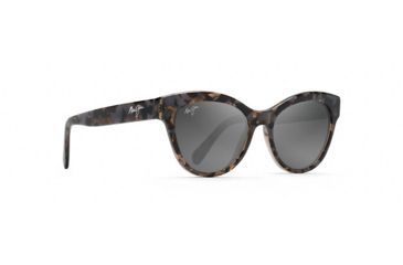Image of Maui Jim Ku'uipo Polarized Cat Eye Sunglasses, Dove Grey, Dove Grey GS799-27A