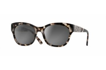 Image of Maui Jim Monstera Leaf Sunglasses, White Tokyo with White Gold Monstera Frame, Neutral Grey Lens, GS747-05T