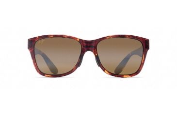 Image of Maui Jim Road Trip Polarized Rectangular  Sunglasses,Tortoise,HCL Bronze Lens H435-10