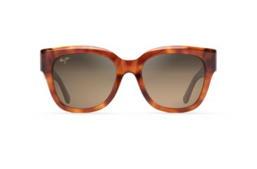 Image of Maui Jim Siren Song Polarized Square Sunglasses - Women's, Koa Tortoise Frame, HCL Bronze Lens, Koa Tortoise HS801-10K