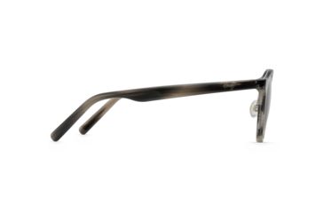 Image of Maui Jim Sunny Days Polarized Round Sunglasses, Grey Horn Frame, Neutral Grey Lens, Grey Horn 529-14H