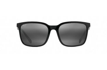 Image of Maui Jim Wild Coast Polarized Classic  Sunglasses,Midnight Black,Neutral Grey Lens 756-02H