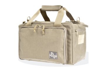 Image of USED Maxpedition Compact Range Bag w/ Removable Shoulder Strap &amp; Ammo Tote, Khaki 0621K, EDEMO1, Condition Fair, Other