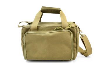 Image of Maxpedition Compact Range Bag w/ Removable Shoulder Strap &amp; Ammo Tote, Khaki 0621K