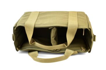 Image of Maxpedition Compact Range Bag w/ Removable Shoulder Strap &amp; Ammo Tote, Khaki 0621K