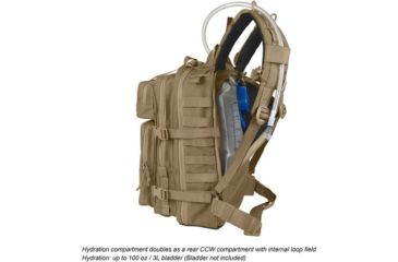 Image of Maxpedition Falcon-II Backpack w/ Reservoir Hang-Tab - Khaki 0513K