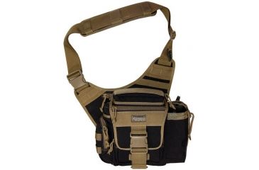 Image of Maxpedition Jumbo S-Type Versipack - Black - Khaki 0413BK