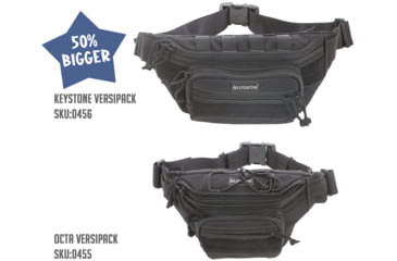 Image of Maxpedition Keystone Versipack - Black - 0456B