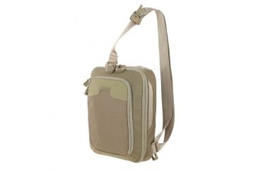 Image of Maxpedition Mini Valence Tech Sling Pack w/11 in. Laptop/Tablet Compartment, 7L, Tan MVLTAN