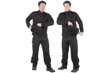 Image of Maxpedition TT12 Convertible Backpack, Black, 5.5in x 7in x 12in, PREPTT12B