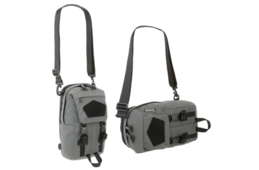 Image of Maxpedition TT12 Convertible Backpack, Wolf Gray, 5.5in x 7in x 12in, PREPTT12W