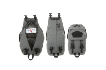 Image of Maxpedition TT12 Convertible Backpack, Wolf Gray, 5.5in x 7in x 12in, PREPTT12W