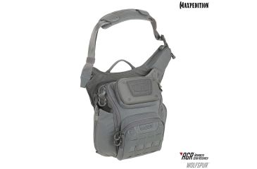 Image of Maxpedition Wolfspur Crossbody Shoulder Bag, Gray WLFGRY