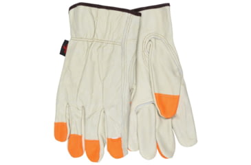 Image of MCR Safety 3213SCHVSP Leather Drivers Work Gloves, CV Grade Cow Grain Leather, Beige, Small, 3213SCHVSP