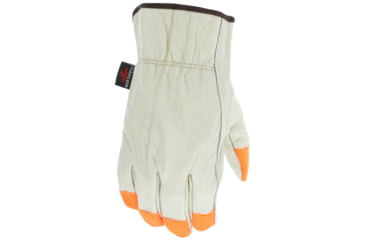 Image of MCR Safety 3213SCHVSP Leather Drivers Work Gloves, CV Grade Cow Grain Leather, Beige, Small, 3213SCHVSP