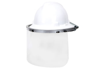 Image of MCR Safety Aluminum Face Shield Bracket Fits Full Brim Hardhats Lightweight Aluminum, Silver, One Size, 102FB