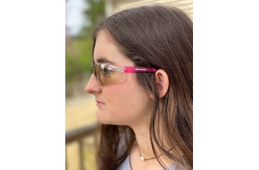 Image of MCR Safety BearKat BK2 Series Safety Glasses, Soft Non-Slip Temple, Gray Lens/Black Frame, One Size, BK212