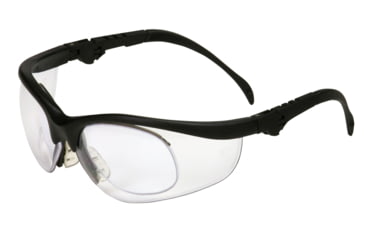 Image of MCR Safety Clear Prescription Inserts, Fits Klondike KD3 Safety Glasses, Polycarbonate Lenses, Clear, One Size, KDRX