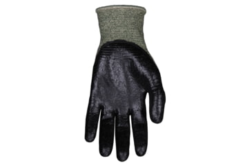 Image of MCR Safety Cut Pro 13 Gauge Kevlar and Synthetic Shell Cut Resistant Work Gloves, APG Coated Palm and Fingertips, Black/Green, X - Large, 9379ARCXL