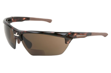 Image of MCR Safety Dominator DM3 Magnifier, Tortoise Shell Color Frame, MAX6 lens, 1.5 Diopter, Brown, One Size, DM13H15BPF