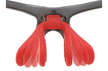 Image of MCR Safety Dominator DM3 Series Safety Glasses, Polarized Lenses, Adjustable Wire Core Temples and Nose Piece, Fire Mirror, One Size, DM131RZ