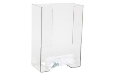 Image of MCR Safety Dual Purpose PETG Wall Dispenser Box, Clear, 100GT