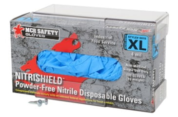 Image of MCR Safety Dual Purpose PETG Wall Dispenser Box, Clear, 100GT