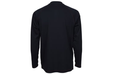 Image of MCR Safety Flame Resistant Long Sleeve Henley Shirt, 100% Cotton, Navy, 5X, H1NX5