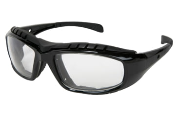 Image of MCR Safety HDX1 Series Safety Glasses, MAX6 Anti-Fog Coating, Removable Elastic Strap, Clear, One Size, HDX110PF