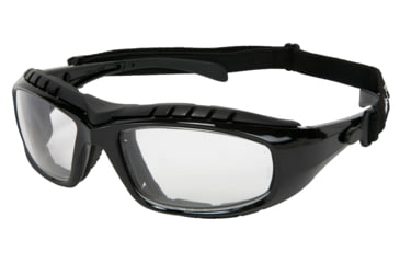 Image of MCR Safety HDX1 Series Safety Glasses, MAX6 Anti-Fog Coating, Removable Elastic Strap, Clear, One Size, HDX110PF