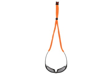 Image of MCR Safety Hi-Visibility Eyeglass Cord / Lanyard Foam Insert Tips Slip Over Eyewear Temples, Orange, One Size, 220HO