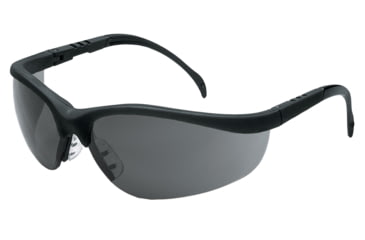Image of MCR Safety Klondike KD1 Series Safety Glasses, Anti-Fog Coating, Adjustable Temple Length, Gray, One Size, KD112AF