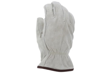 Image of MCR Safety Leather Driver Work Gloves, Insulated Premium Split Cow Leather, Fleece Lined, Straight Thumb, Tan, X - Large, 3150XL