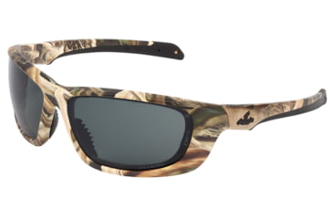 Image of MCR Safety Mossy Oak Blades Swagger UD1 Series Camouflage Safety Glasses, Ultra Defense Ballistic Impact Protection, MAX36 Lenses, Black Mirror, One Size, MOUD117BZDC