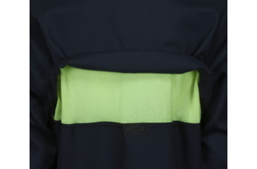 Image of MCR Safety SBS2002M Summit Breeze Flame Resistant Shirt, 7oz 100% Cotton, with Vented Underarms and Back, CAT 2, Navy Blue, M, SBS2002M