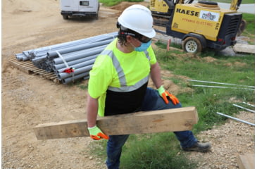Image of MCR Safety STSCL2MSLX3 Hi Vis Safety Work T-Shirts, Soft Poly Birdseye Mesh, Short Sleeve and Tagless Design, ANSI 107 Type R Class 2, Fluorescent Lime, 3X, STSCL2MSLX3