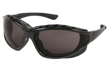 Image of MCR Safety Swagger RP3 Series Foam Lined Safety Glasses, MAX6 Anti-Fog Lenses, Interchangeable Head Band Included, Gray, One Size, RP312PF