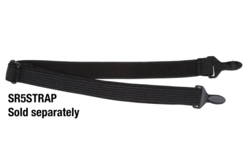 Image of MCR Safety SR522PF Swagger SR5 Series Foam Lined Safety Glasses, MAX6 Anti-Fog Lenses, Spoggle Strap Slot on Temples, Gray, One Size, SR522PF